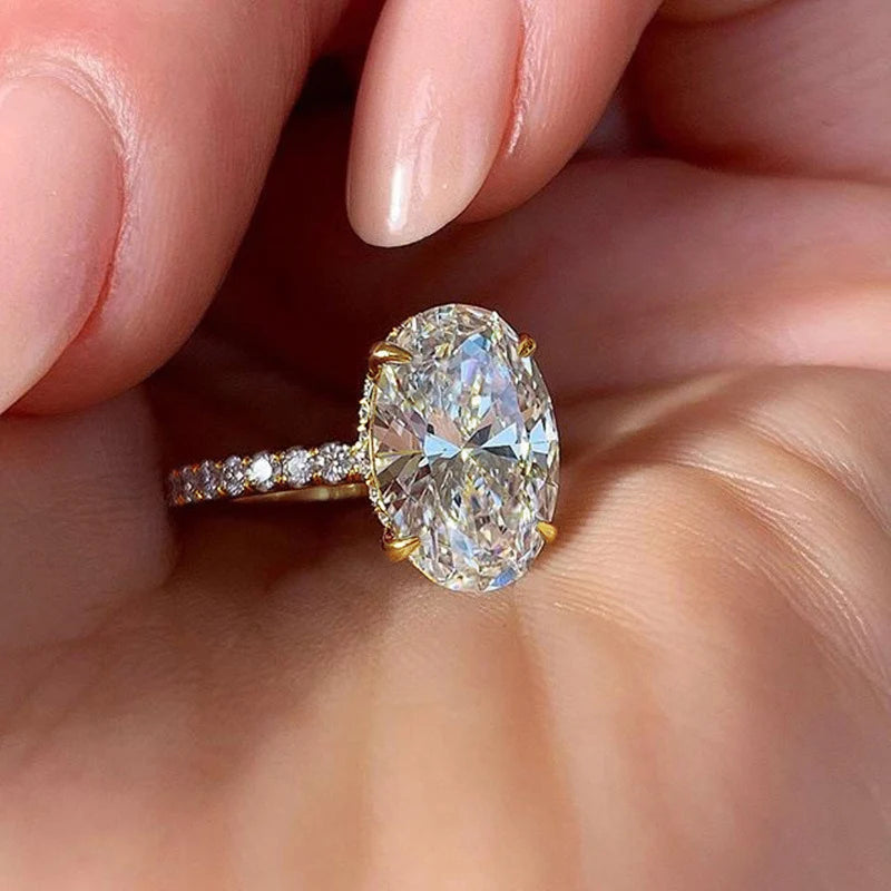 Radiant Solitaire Ring