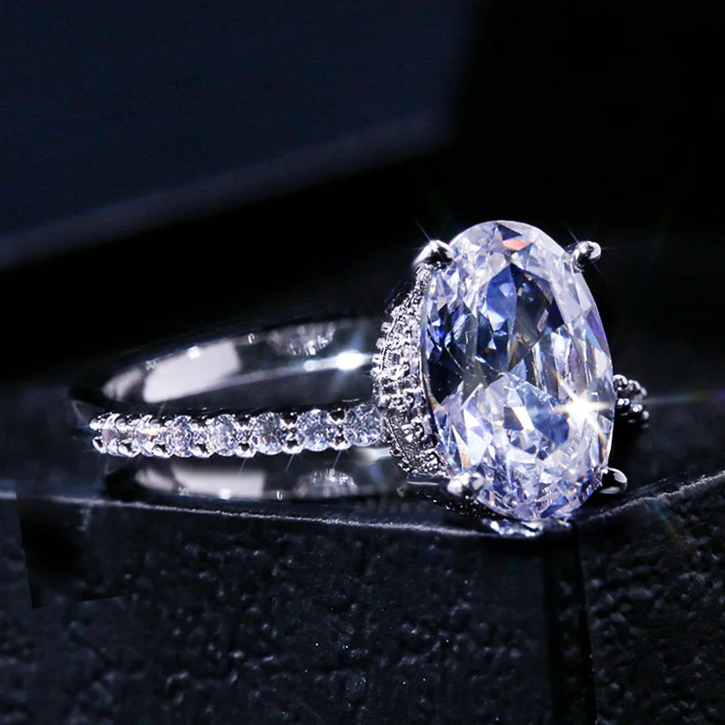 Radiant Solitaire Ring