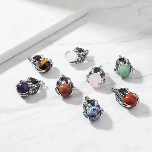 Dragon Claw Stone Pendant
