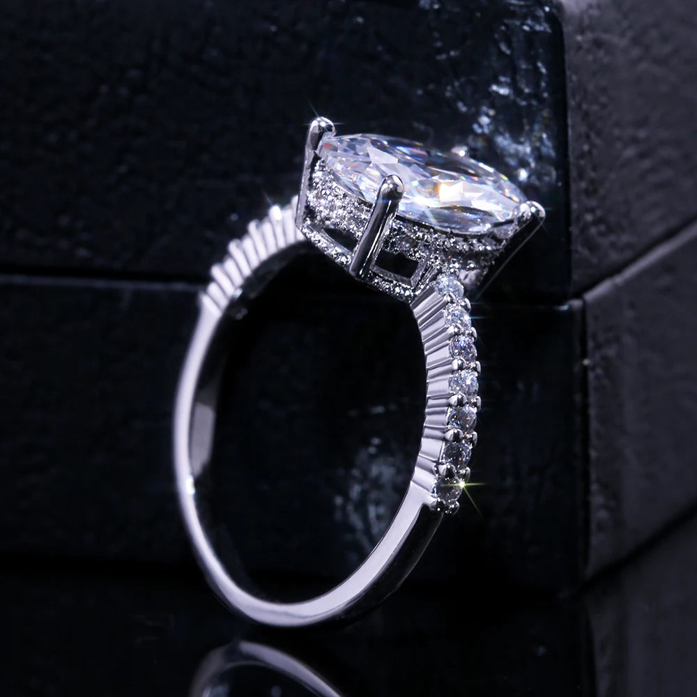 Radiant Solitaire Ring