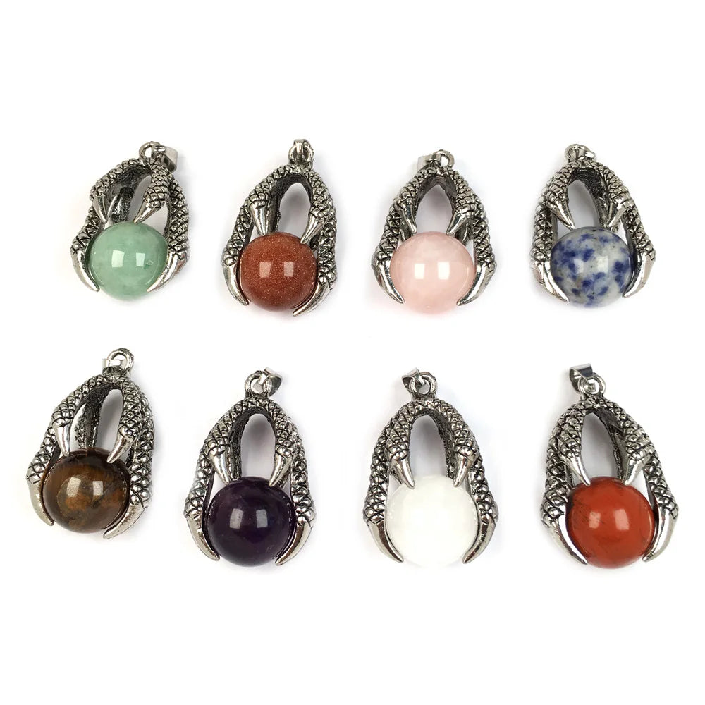 Dragon Claw Stone Pendant