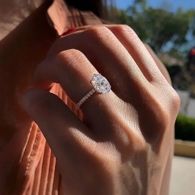 Radiant Solitaire Ring