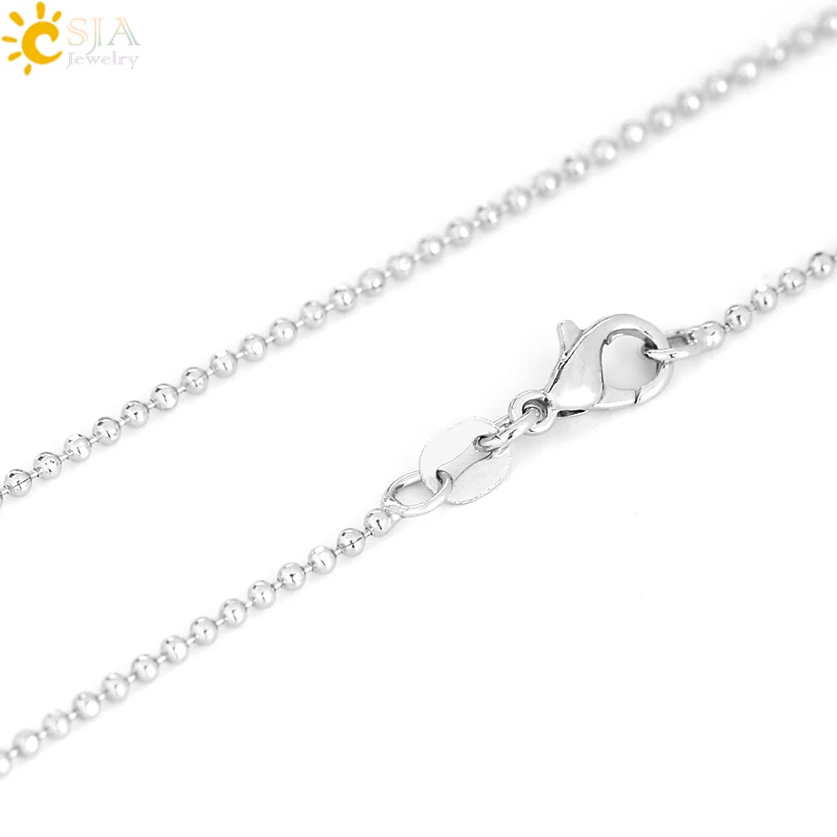 Dragon Coin Stone Pendant Necklace