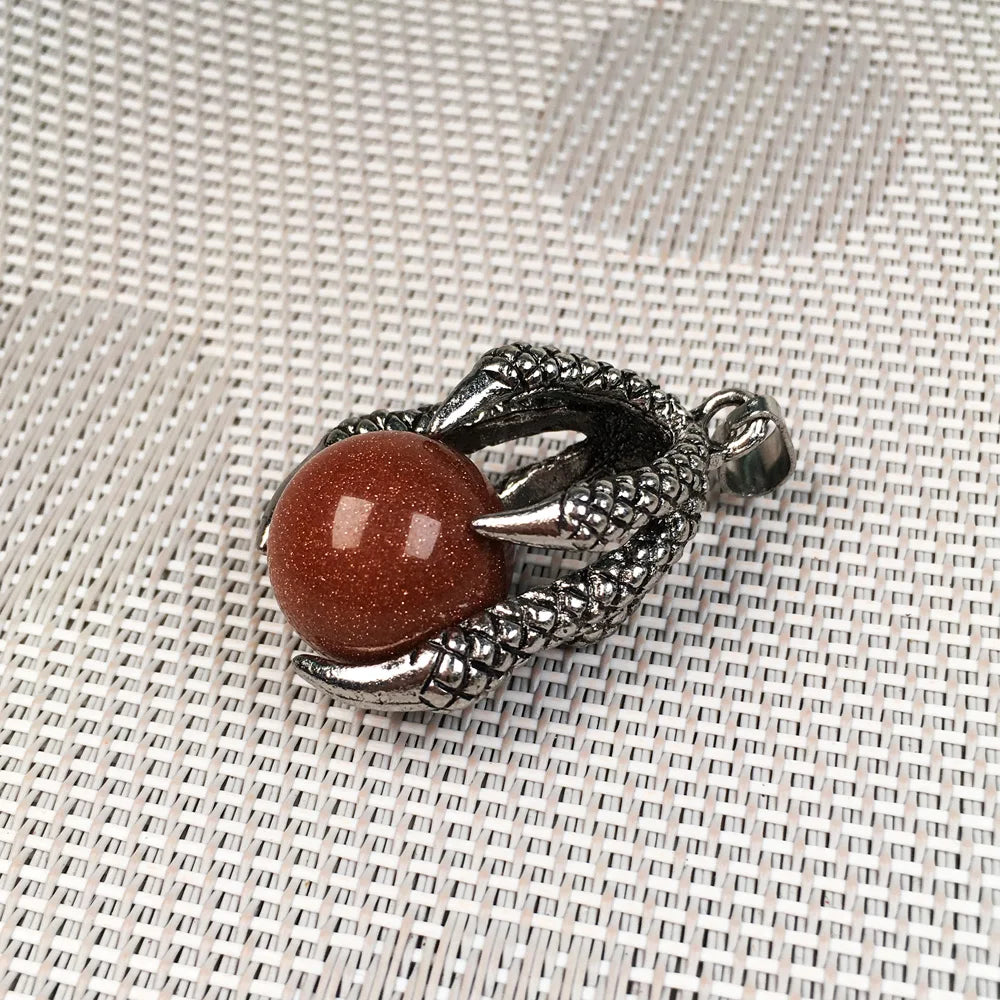 Dragon Claw Stone Pendant