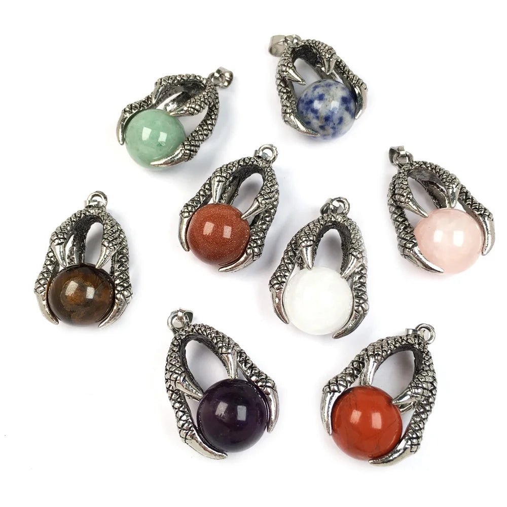 Dragon Claw Stone Pendant