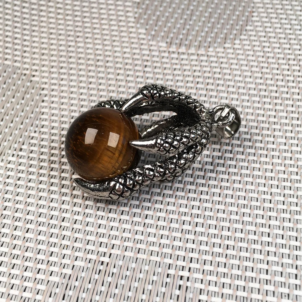 Dragon Claw Stone Pendant