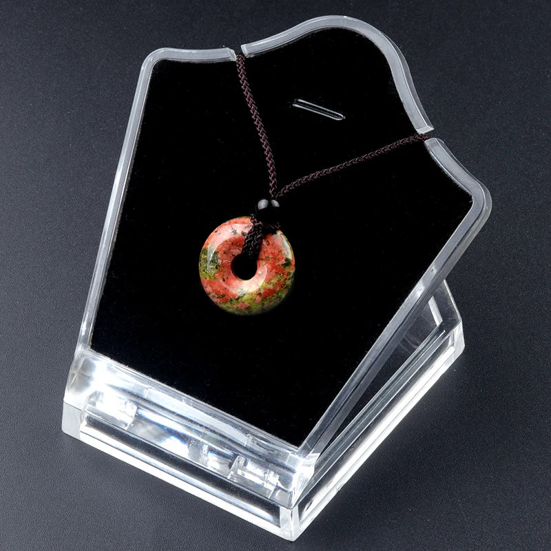 Stone Donut Pendant