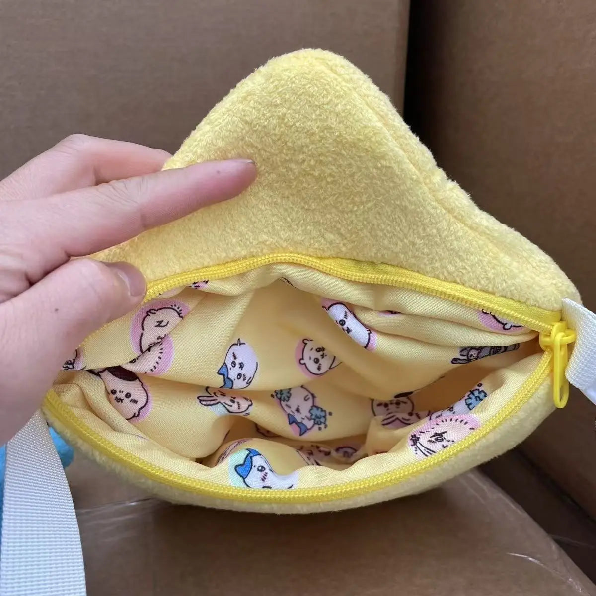 Cute Plush Animal Crossbody Bag