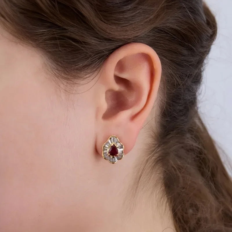Radiant Hoop Earrings
