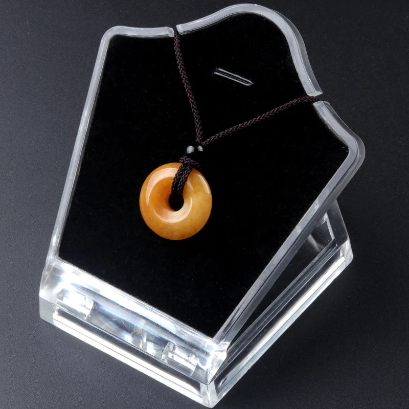Stone Donut Pendant