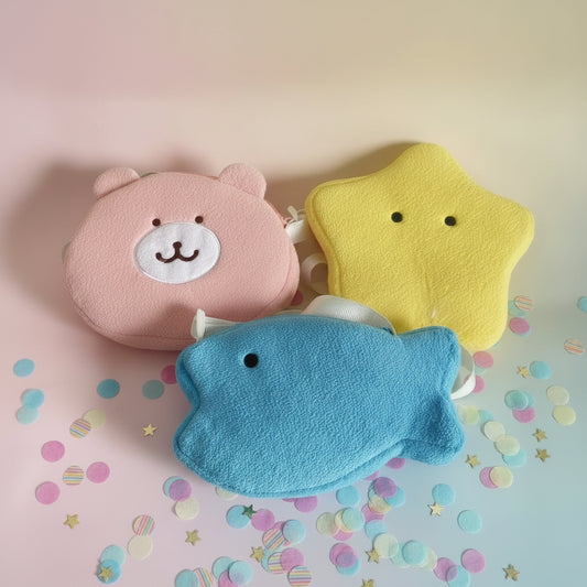 Cute Plush Animal Crossbody Bag