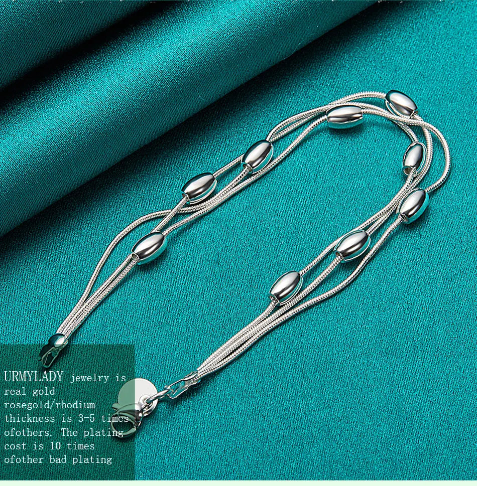 Sterling Silver Chain Bracelet