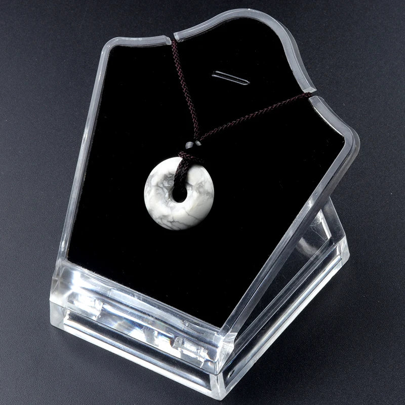 Stone Donut Pendant