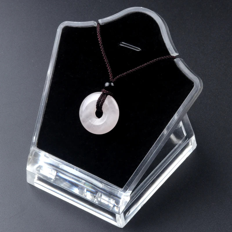 Stone Donut Pendant