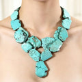 Radiant Turquoise Pendant Necklace