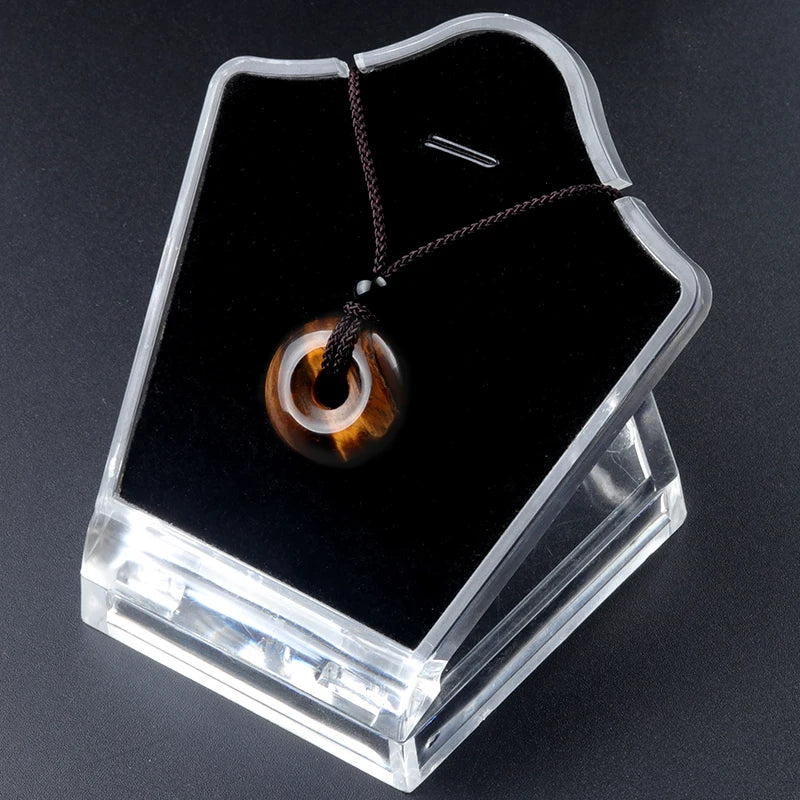 Stone Donut Pendant
