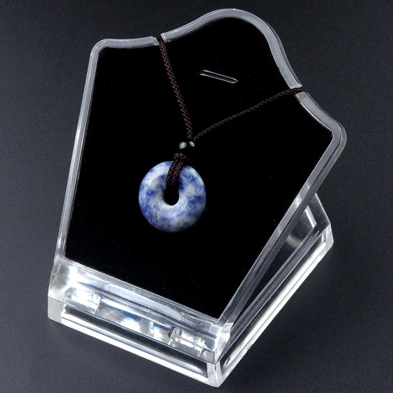 Stone Donut Pendant
