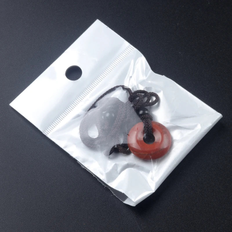 Stone Donut Pendant