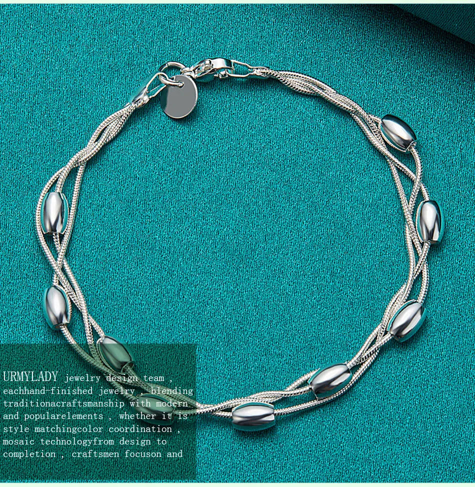 Sterling Silver Chain Bracelet