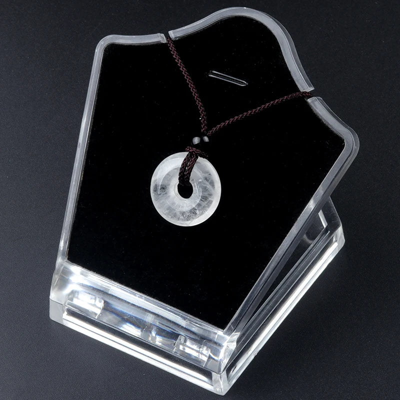 Stone Donut Pendant