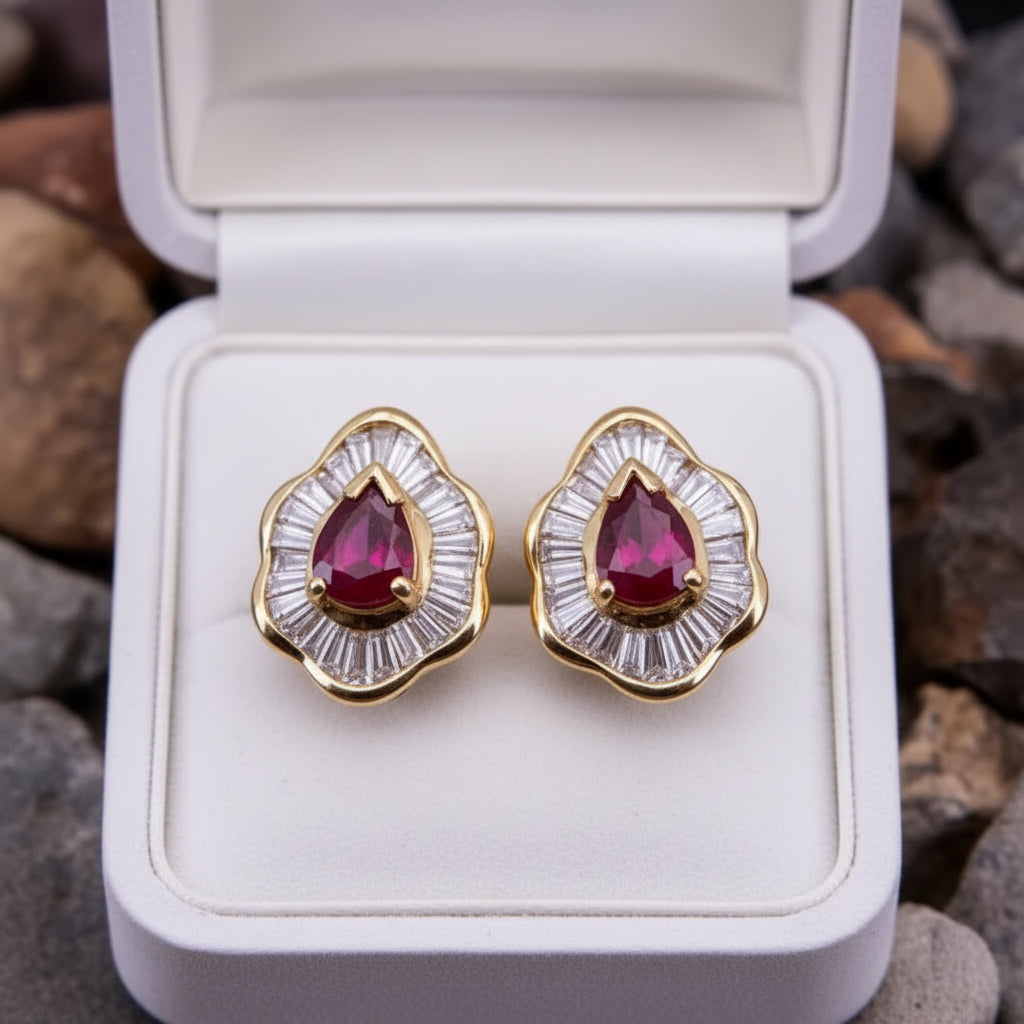 Radiant Hoop Earrings